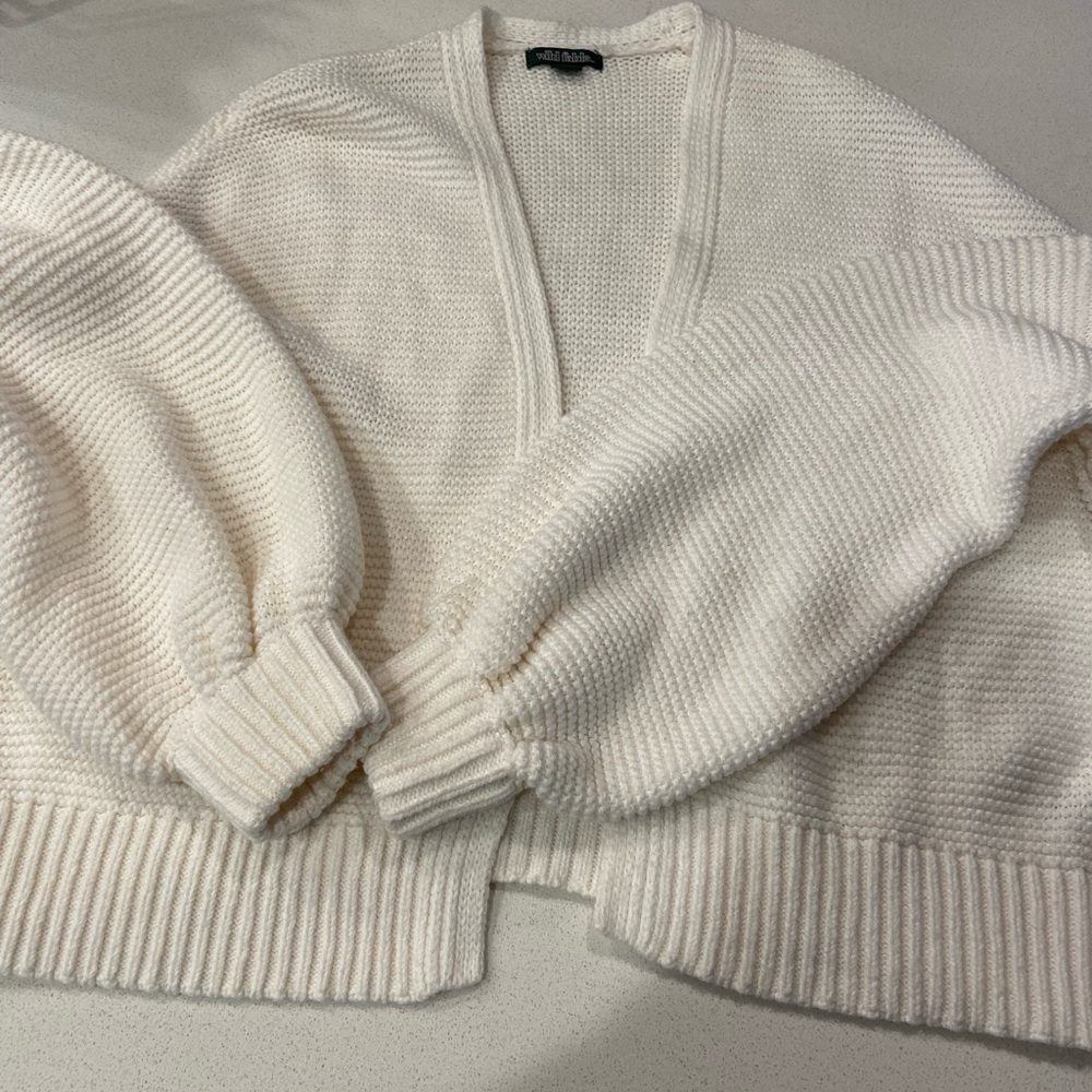 Wild Fable cream cardigan